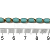Electroplate Glass Beads Strands X-EGLA-P061-02A-04-4