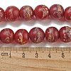 Handmade Lampwork Beads Strands BLOW-D006-07F-4