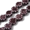 Handmade Porcelain Beads Strands PORC-K010-05H-1