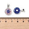 Handmade Lampwork Pendants LAMP-D002-03B-G-3