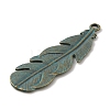 Tibetan Style Alloy Pendants PALLOY-YW0001-35-2