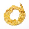 Natural Yellow Opal Nuggets Beads Strands X-G-J335-42-2