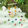 10Pcs 5 Colors Handmade Lampwork Beads GLAA-GO0001-03-6