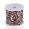 Handmade 304 Stainless Steel Dapped Chains CHS-D026-16B-P-4