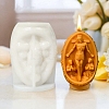 Easter Theme Saint DIY Silicone Candle Molds SIL-F014-03D-1