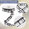 Cloth Plaid Ribbon OCOR-WH20071-001G-5
