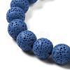Natural Lava Rock Bead Strands G-L435-03-8mm-21-3