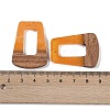 Resin & Wood Pendants LS-WOOD-F015-11F-3