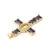 Rack Plating Brass Pendants KK-D087-11G-4