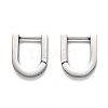 304 Stainless Steel Huggie Hoop Earrings STAS-H156-12A-P-2