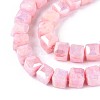 Anti-Tarnish Electroplate Glass Beads Strands GLAA-T025-4mm-10I-3