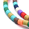 Polymer Clay Bead Strands X-CLAY-T001-C28-3