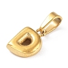 316L Surgical Stainless Steel Charms LS-STAS-G315-01G-D-2