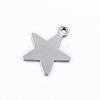 Tarnish Resistant 201 Stainless Steel Charms STAS-D445-068-1