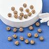 Polymer Clay Rhinestone Beads LS-RB-H284-6MM-Half-246-5
