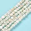 Natural Cultured Freshwater Pearl Beads Strands PEAR-E016-111-2