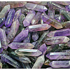 Natural Amethyst Double Terminated Point Healing Stones G-PW0007-133A-1