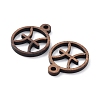 Walnut Wood Laser Cut Pendants WOOD-Q051-07I-2