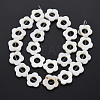 Freshwater Shell Beads Frames Strands X-SHEL-T009-14A-3