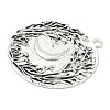 Tibetan Style Alloy Big Pendants TIBEP-F077-01D-2