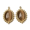 303 Stainless Steel & Cat Eye Pendants CE-CBA1E47-13G-01-1