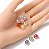 10Pcs UV Plating Acrylic Pendants FIND-YW0002-05-4