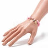Handmade Polymer Clay Beads Stretch Bracelets BJEW-JB06564-3