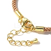 Nylon Milan Cord Necklace Making MAK-M028-01G-12-3
