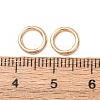 Brass Closed Jump Rings KK-CBA75F9-02-3