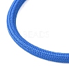Braided Round Polyester Cord Bracelet Makings FB-CBAEDA0-01P-31-2
