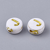 Plating Acrylic Beads PACR-R242-01J-2