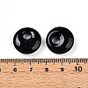 Natural Black Agate Pendants LS-G-T122-67V-3