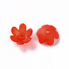 Frosted Acrylic Bead Caps MACR-S371-07A-712-2