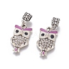 Alloy European Dangle Charms PALLOY-E521-01AS-2