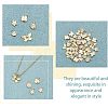 50Pcs 5 Style Rack Plating Brass Charms KK-FH0004-69-4
