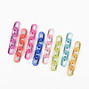 Transparent Acrylic Linking Rings OACR-T024-02-J-2