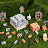 2 Colors Polymer Clay Mini Wall Bricks AJEW-OC0005-03A-5