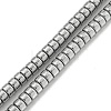 Electroplated Synthetic Non-magnetic Hematite Beads Strands G-K361-A02-01-1