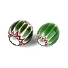 Handmade Millefiori Glass Barrel Beads LA-N002-19E-2