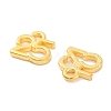 Rack Plating Alloy Pendants PALLOY-S190-06G-03-2