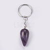 Natural Amethyst Keychain KEYC-P041-B02-2