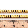 Electroplated Synthetic Non-magnetic Hematite Beads Strands G-T139-61B-4