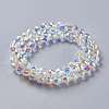 Glass Imitation Austrian Crystal Beads GLAA-F108-07B-2