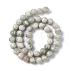 Natural Peace Jade Beads Strands X-G-G905-07-6MM-3