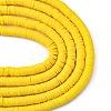 Handmade Polymer Clay Beads Strands CLAY-R089-8mm-Q035-2