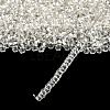 8/0 Transparent Glass Round Seed Beads X-SEED-J010-F8-21-3