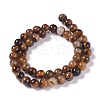 Natural Yellow Tiger Eye Beads Strands G-H238-8mm-3