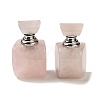 Natural Rose Quartz Dropper Perfume Bottles DJEW-H010-02P-02-1