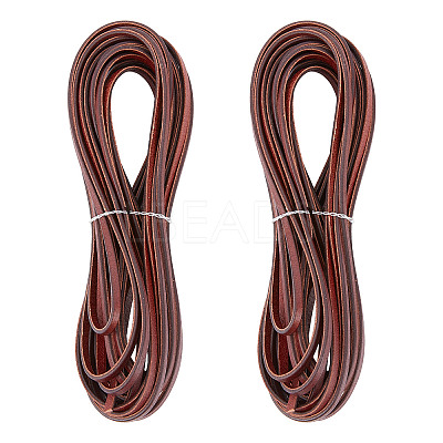 Flat Leather Jewelry Cord WL-GF0001-06D-02-1