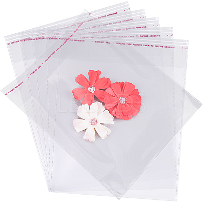 400Pcs OPP Cellophane Self Sealed Bags OPC-SP0001-03A-1